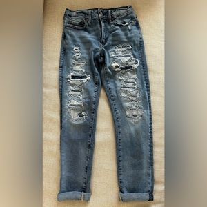 American eagle flex ripped jeans